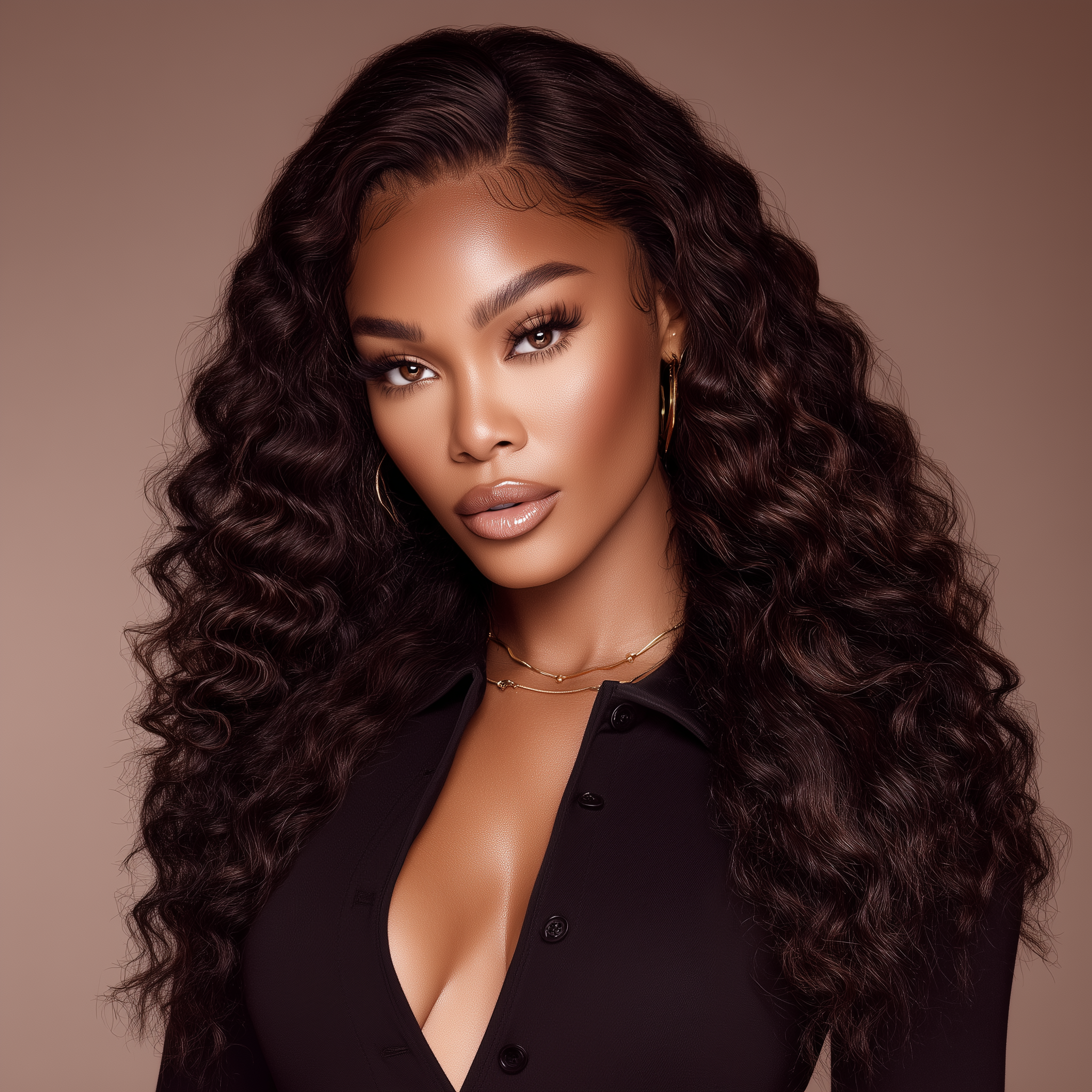 HD Deep Wave Lace Frontal Wig